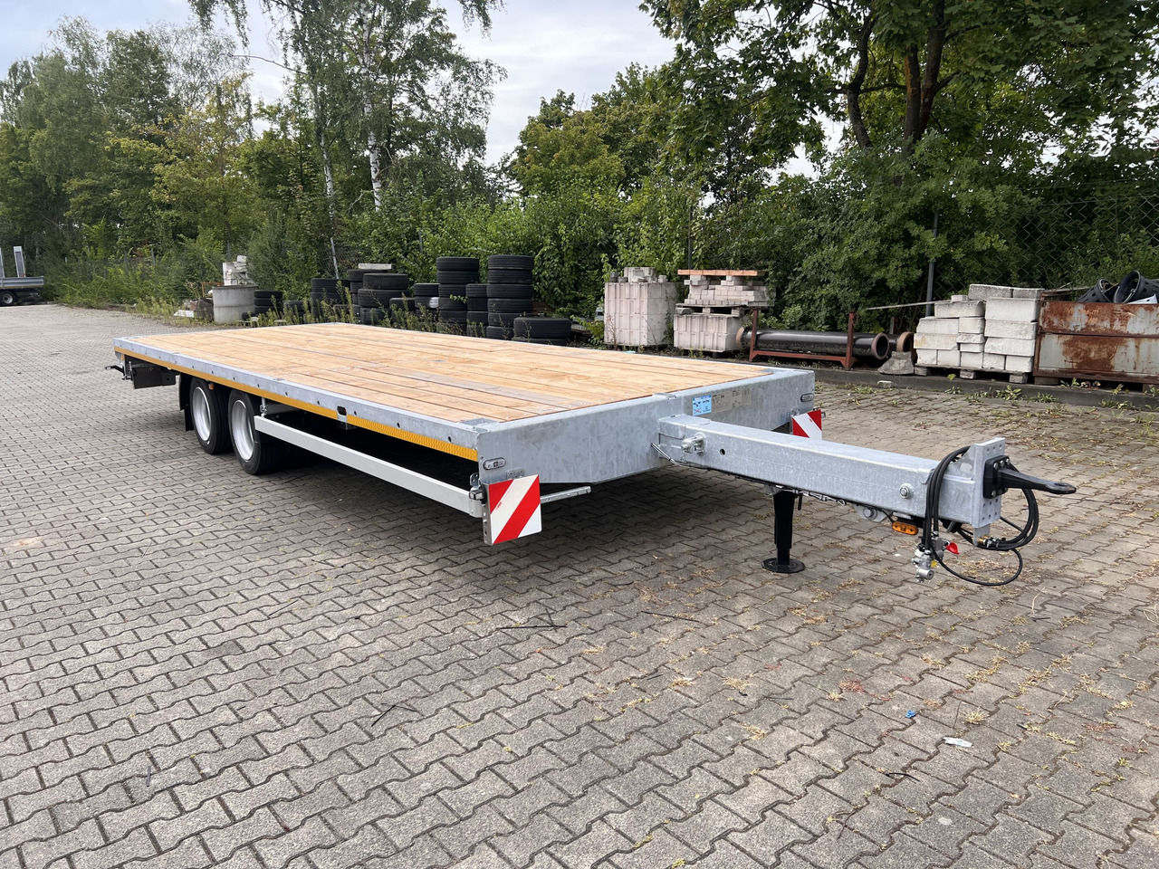 Möslein THT 14-G 7,20 L ausziehbar 13,9 t Tandemanhänger- Tieflader, ausziehbarLuftgefedert - Приколка платформа: слика 2 Möslein THT 14-G 7,20 L ausziehbar 13,9 t Tandemanhänger- Tieflader, ausziehbarLuftgefedert - Приколка платформа: слика 2