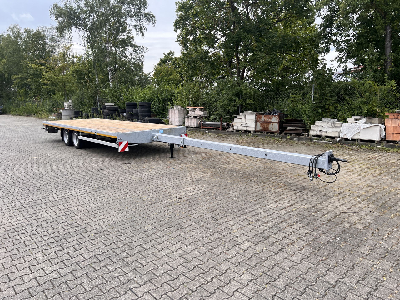 Möslein THT 14-G 7,20 L ausziehbar 13,9 t Tandemanhänger- Tieflader, ausziehbarLuftgefedert - Приколка платформа: слика 5 Möslein THT 14-G 7,20 L ausziehbar 13,9 t Tandemanhänger- Tieflader, ausziehbarLuftgefedert - Приколка платформа: слика 5
