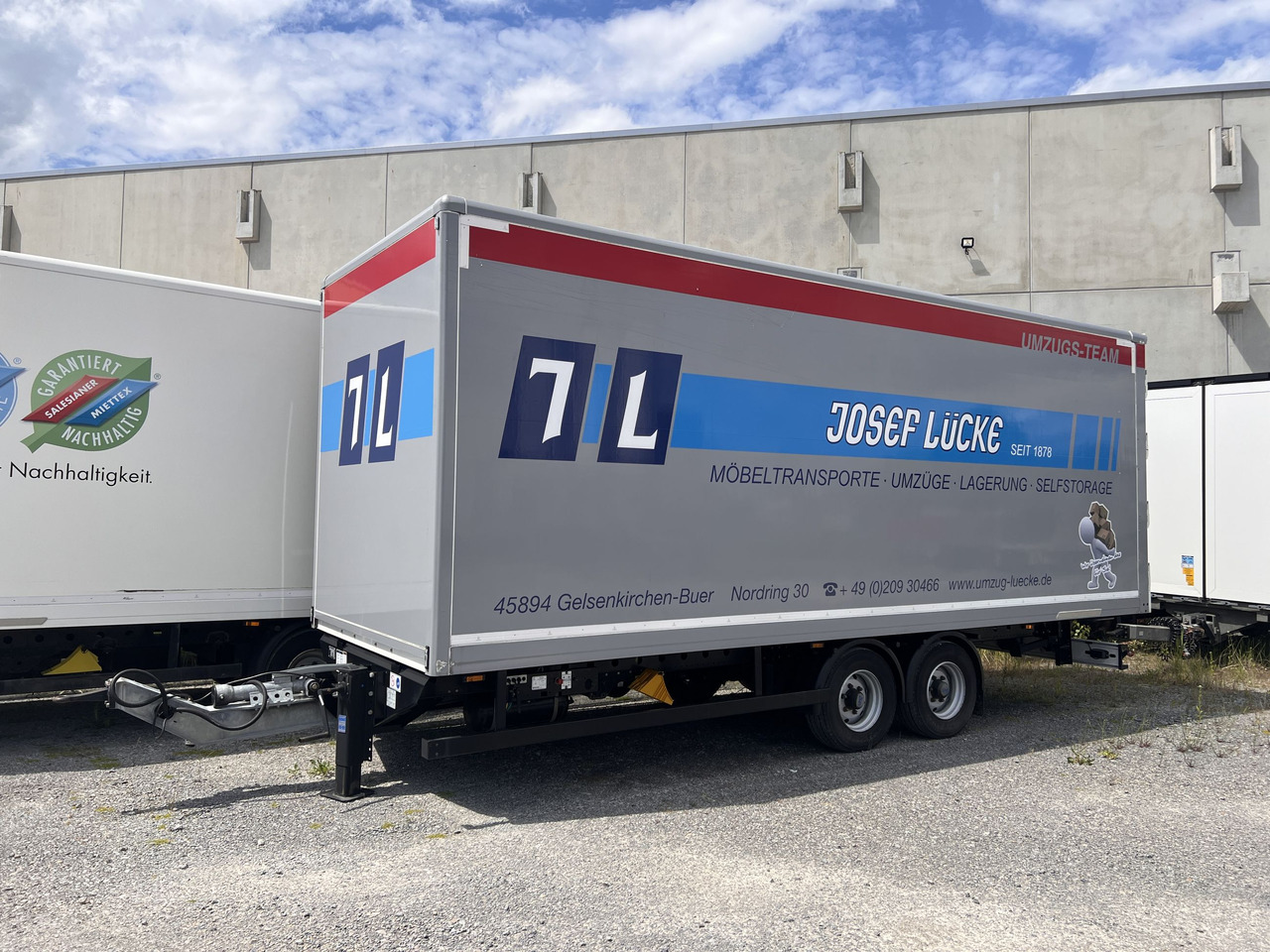 Möslein TKO 105 Schwebheim  Tandem- Möbel Koffer- Anhänger - Приколка сандучар: слика 4 Möslein TKO 105 Schwebheim  Tandem- Möbel Koffer- Anhänger - Приколка сандучар: слика 4