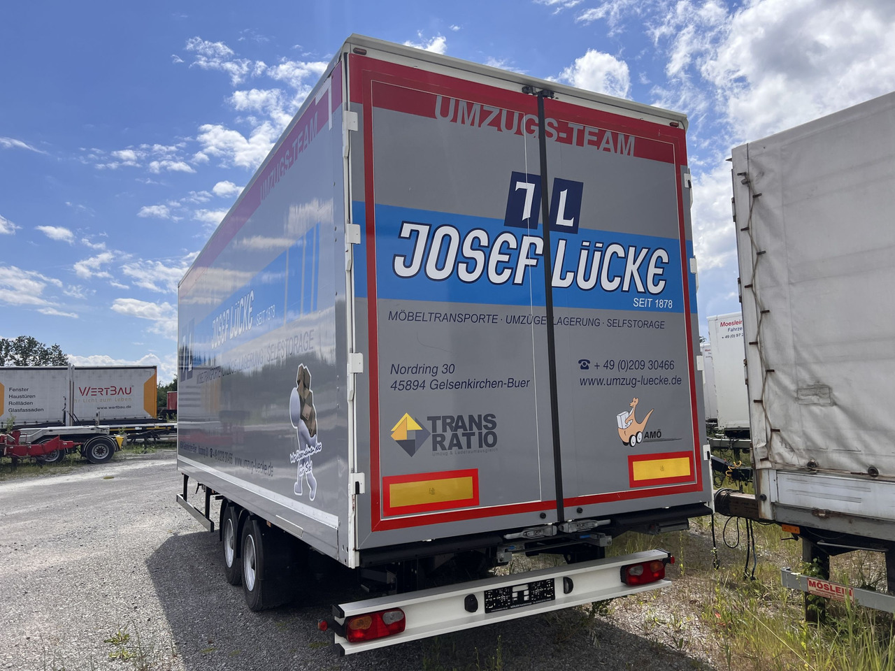 Möslein TKO 105 Schwebheim  Tandem- Möbel Koffer- Anhänger - Приколка сандучар: слика 5 Möslein TKO 105 Schwebheim  Tandem- Möbel Koffer- Anhänger - Приколка сандучар: слика 5