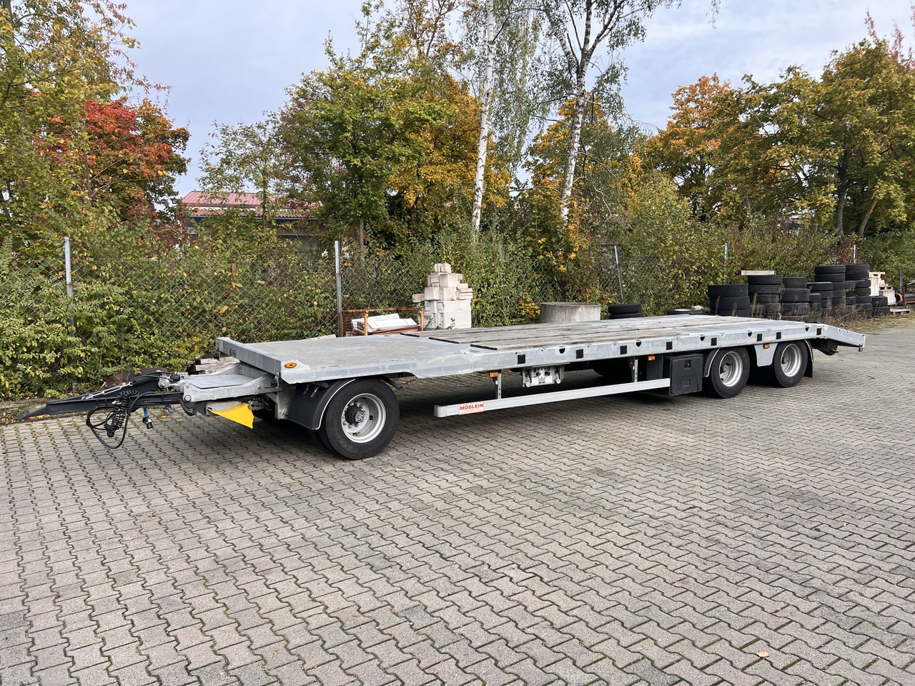 Möslein TO 3 F Schwebheim 3 Achs Tiefladeranhänger - Приколка за низок утовар: слика 2 Möslein TO 3 F Schwebheim 3 Achs Tiefladeranhänger - Приколка за низок утовар: слика 2