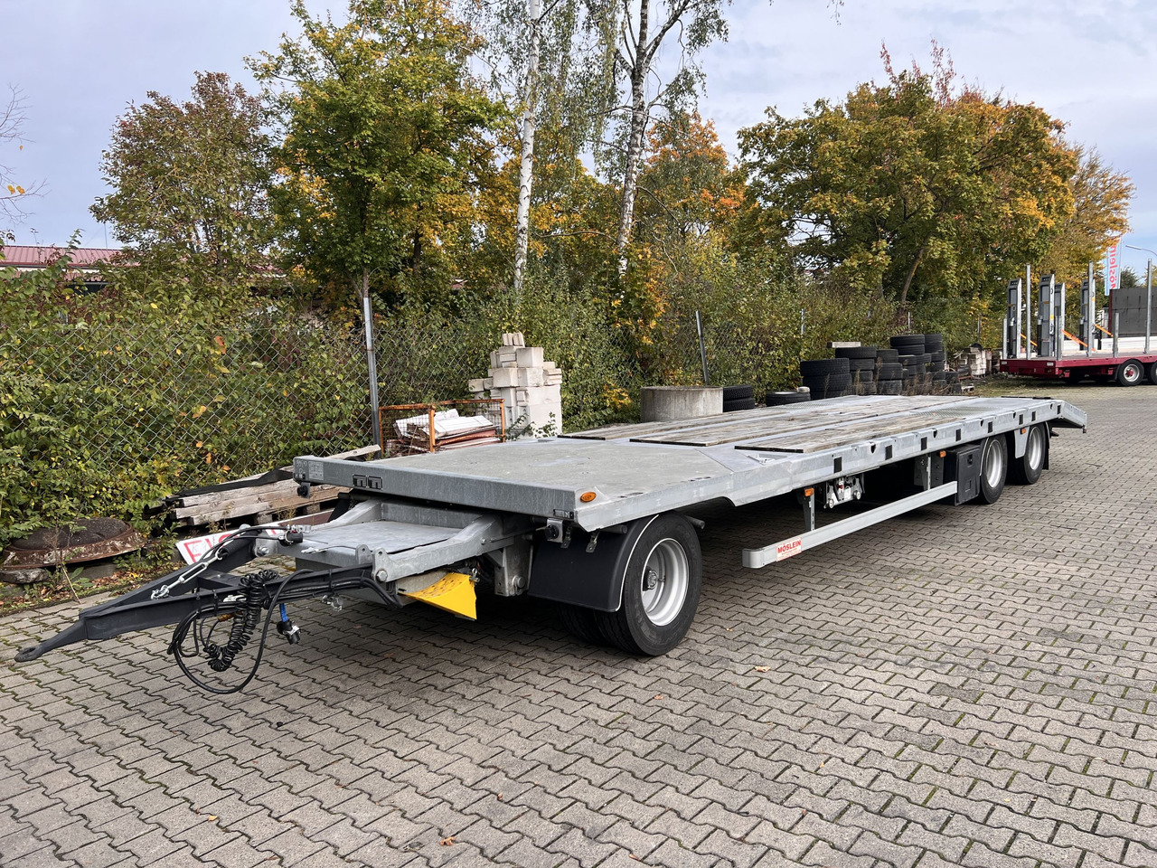 Möslein TO 3 F Schwebheim 3 Achs Tiefladeranhänger - Приколка за низок утовар: слика 3 Möslein TO 3 F Schwebheim 3 Achs Tiefladeranhänger - Приколка за низок утовар: слика 3