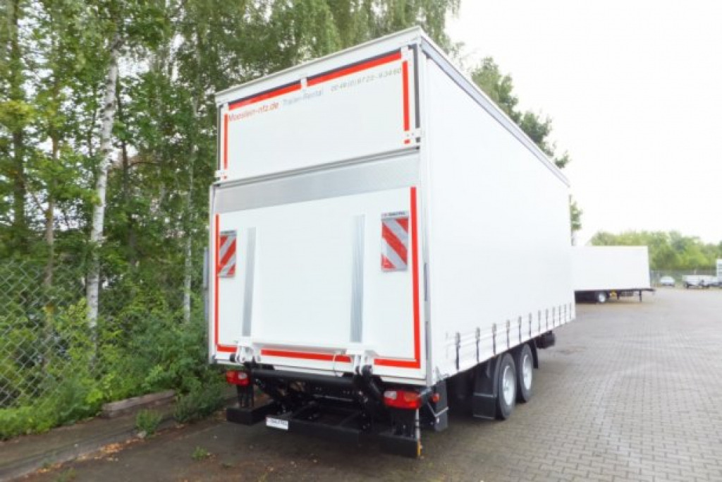 Möslein TPS 11 DL 7,30 neuer Planenanhänger, Ladebordwand + Durchladbar - Приколка со церада: слика 5 Möslein TPS 11 DL 7,30 neuer Planenanhänger, Ladebordwand + Durchladbar - Приколка со церада: слика 5