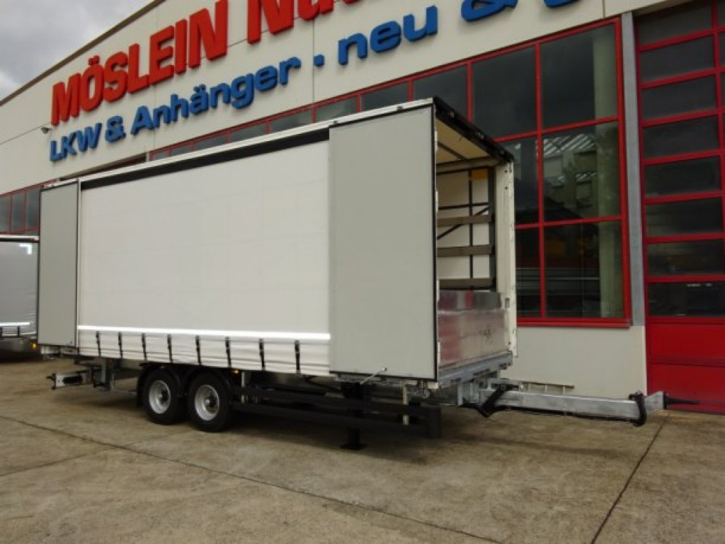 Möslein TPW 105 D Schwebheim Tandem- Planenanhänger Durchladen - Приколка со церада: слика 5 Möslein TPW 105 D Schwebheim Tandem- Planenanhänger Durchladen - Приколка со церада: слика 5