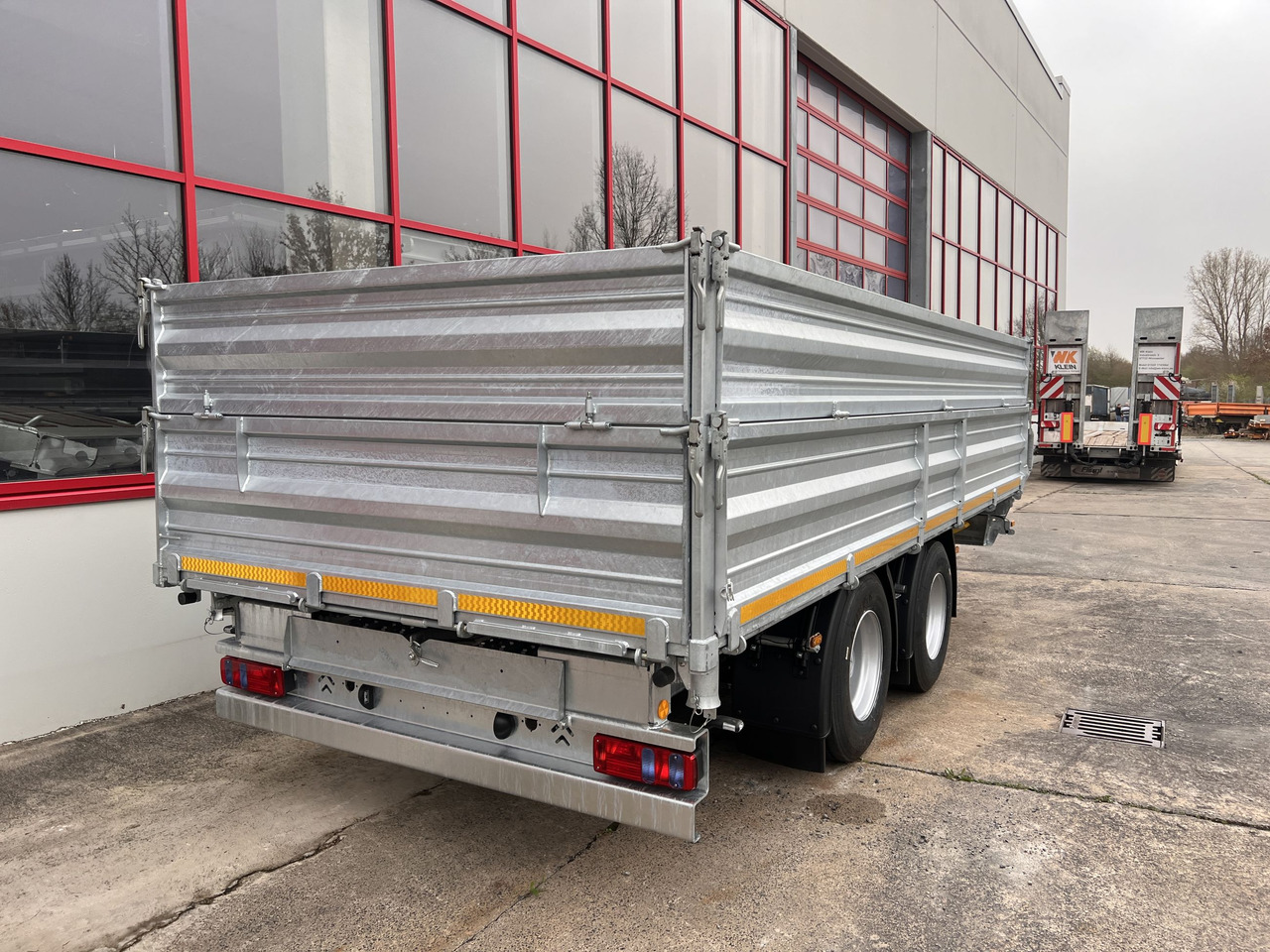 Нов Кипер приколка Möslein TTD 19 AB  19 t Tandem 3 Seiten Kipper TiefladerAufsatzbordwänden-- Neufahrzeug --: слика 7