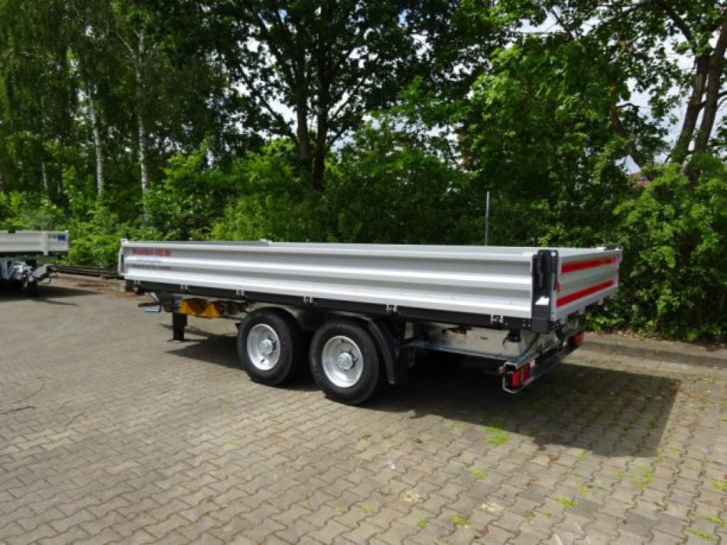 Нов Кипер приколка Möslein TTD11 weiß  neuer Tandem 3- Seitenkipper Tieflader-- Neufahrzeug --: слика 6