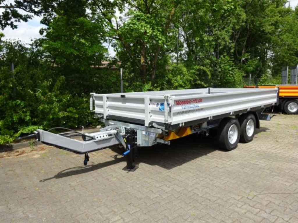 Нов Кипер приколка Möslein TTD11 weiß  neuer Tandem 3- Seitenkipper Tieflader-- Neufahrzeug --: слика 7