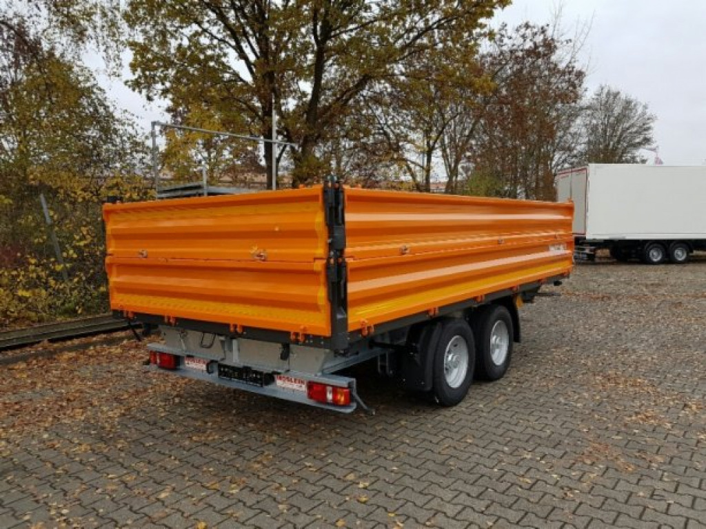 Möslein TTD13- BA Orange 13 t Tandem Kipper Tiefladermit Bordwand- Aufsatz-- Neufahrzeug -- - Кипер приколка: слика 4 Möslein TTD13- BA Orange 13 t Tandem Kipper Tiefladermit Bordwand- Aufsatz-- Neufahrzeug -- - Кипер приколка: слика 4