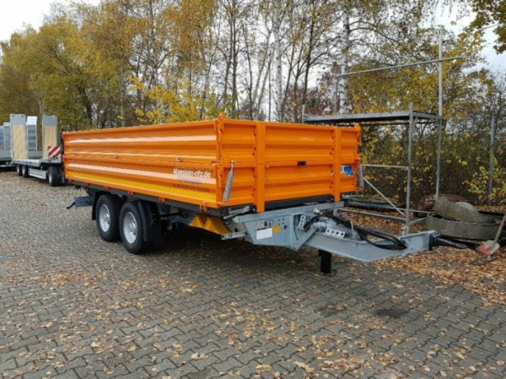 Möslein TTD13- BA Orange 13 t Tandem Kipper Tiefladermit Bordwand- Aufsatz-- Neufahrzeug -- - Кипер приколка: слика 5 Möslein TTD13- BA Orange 13 t Tandem Kipper Tiefladermit Bordwand- Aufsatz-- Neufahrzeug -- - Кипер приколка: слика 5
