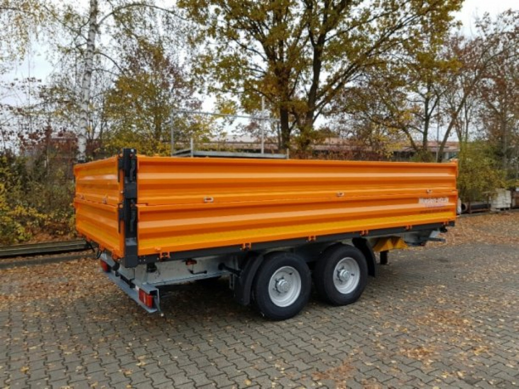 Möslein TTD13- BA Orange 13 t Tandem Kipper Tiefladermit Bordwand- Aufsatz-- Neufahrzeug -- - Кипер приколка: слика 3 Möslein TTD13- BA Orange 13 t Tandem Kipper Tiefladermit Bordwand- Aufsatz-- Neufahrzeug -- - Кипер приколка: слика 3