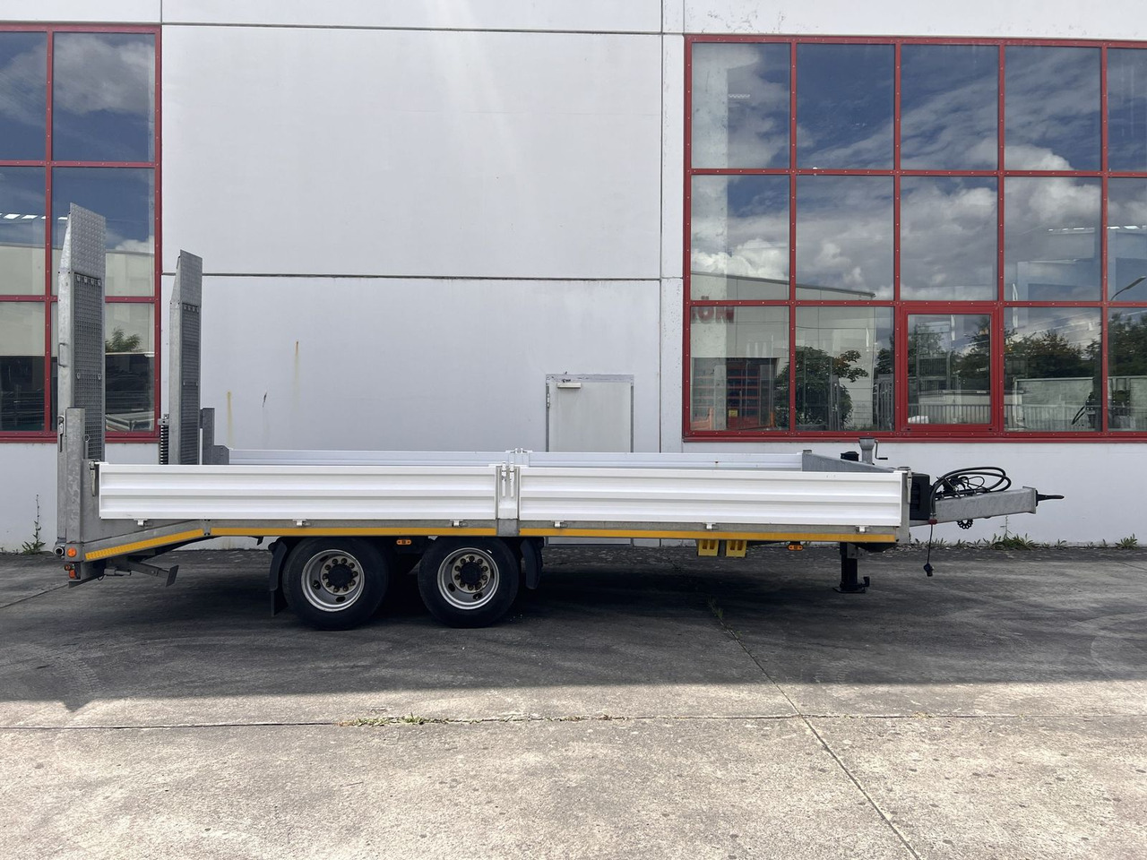Müller-Mitteltal 14 t Tandemtieflader, wenig Benutzt - Приколка за низок утовар: слика 1 Müller-Mitteltal 14 t Tandemtieflader, wenig Benutzt - Приколка за низок утовар: слика 1