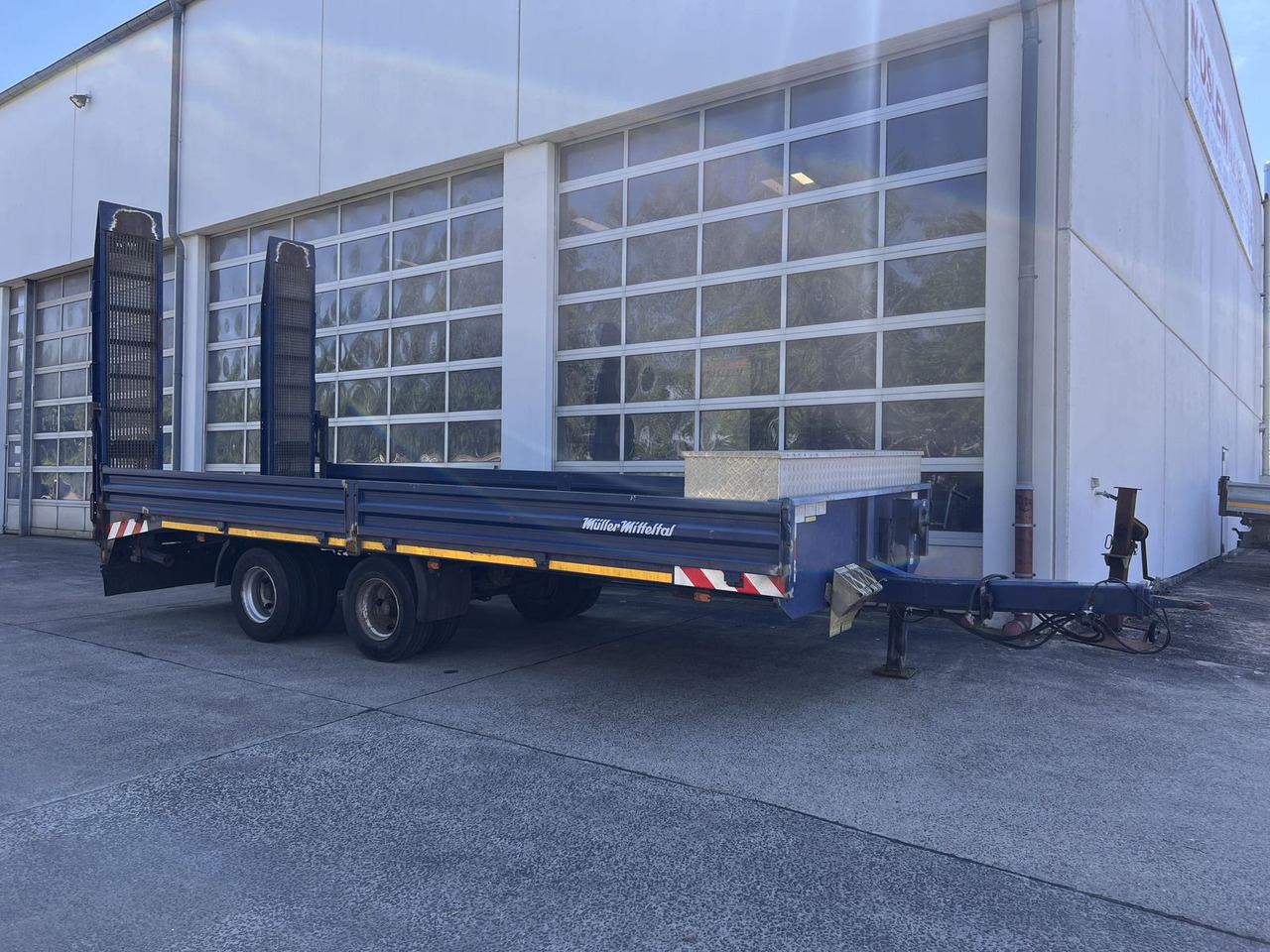 Müller-Mitteltal 21 t Tandemtieflader - Приколка за низок утовар: слика 3 Müller-Mitteltal 21 t Tandemtieflader - Приколка за низок утовар: слика 3