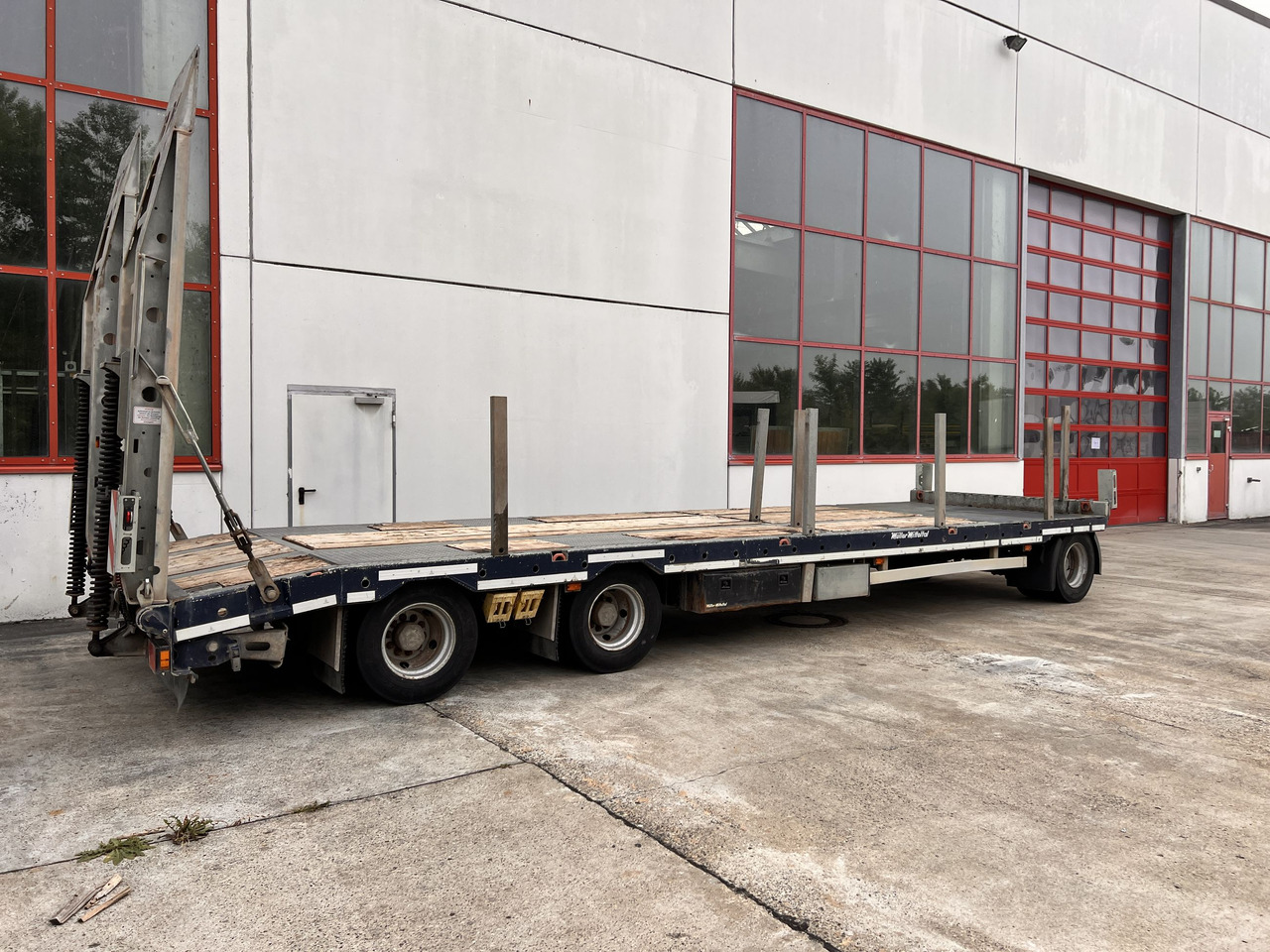 Müller Mitteltal D3 3 Achs Tieflader 9 m, Verzinkt, Wenig Benutzt - Приколка за низок утовар: слика 5 Müller Mitteltal D3 3 Achs Tieflader 9 m, Verzinkt, Wenig Benutzt - Приколка за низок утовар: слика 5