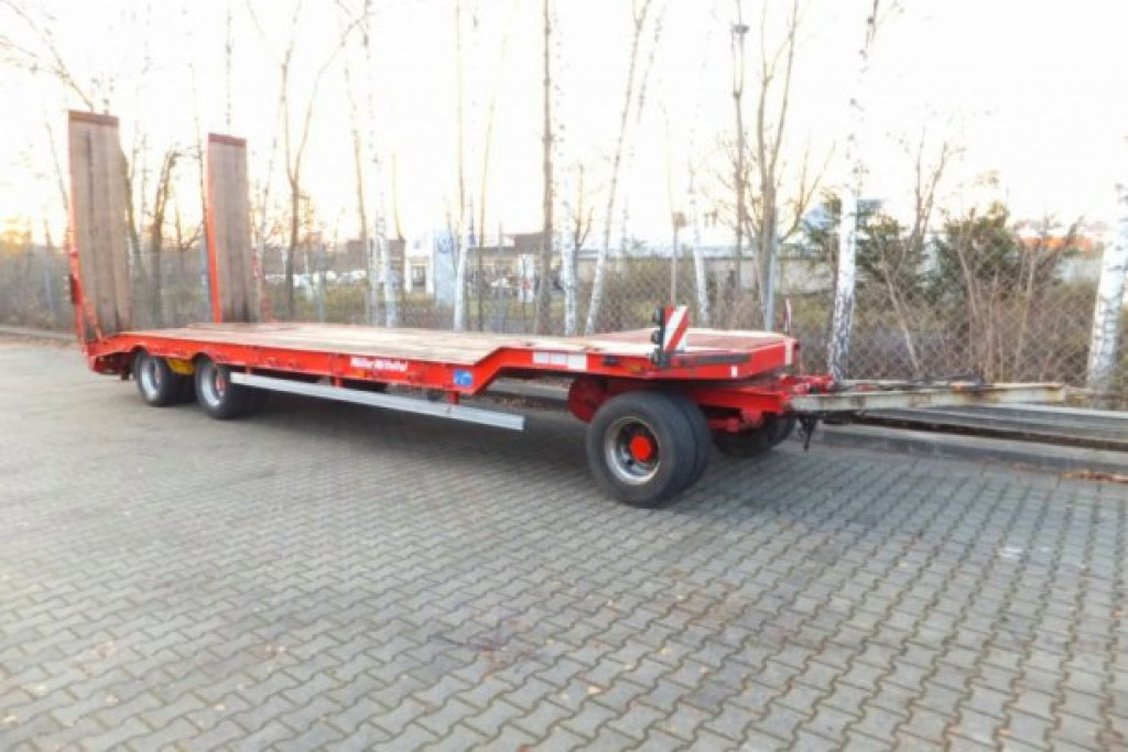 Müller Mitteltal T 3 3 Achs Tieflader- Anhänger - Приколка за низок утовар: слика 2 Müller Mitteltal T 3 3 Achs Tieflader- Anhänger - Приколка за низок утовар: слика 2