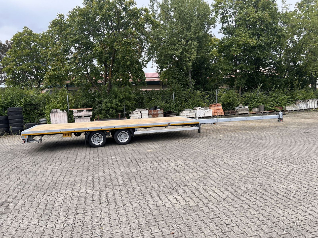 Möslein 11,9 t Tandemanhänger- Tieflader, ausziehbar - Полуприколка: слика 5 Möslein 11,9 t Tandemanhänger- Tieflader, ausziehbar - Полуприколка: слика 5