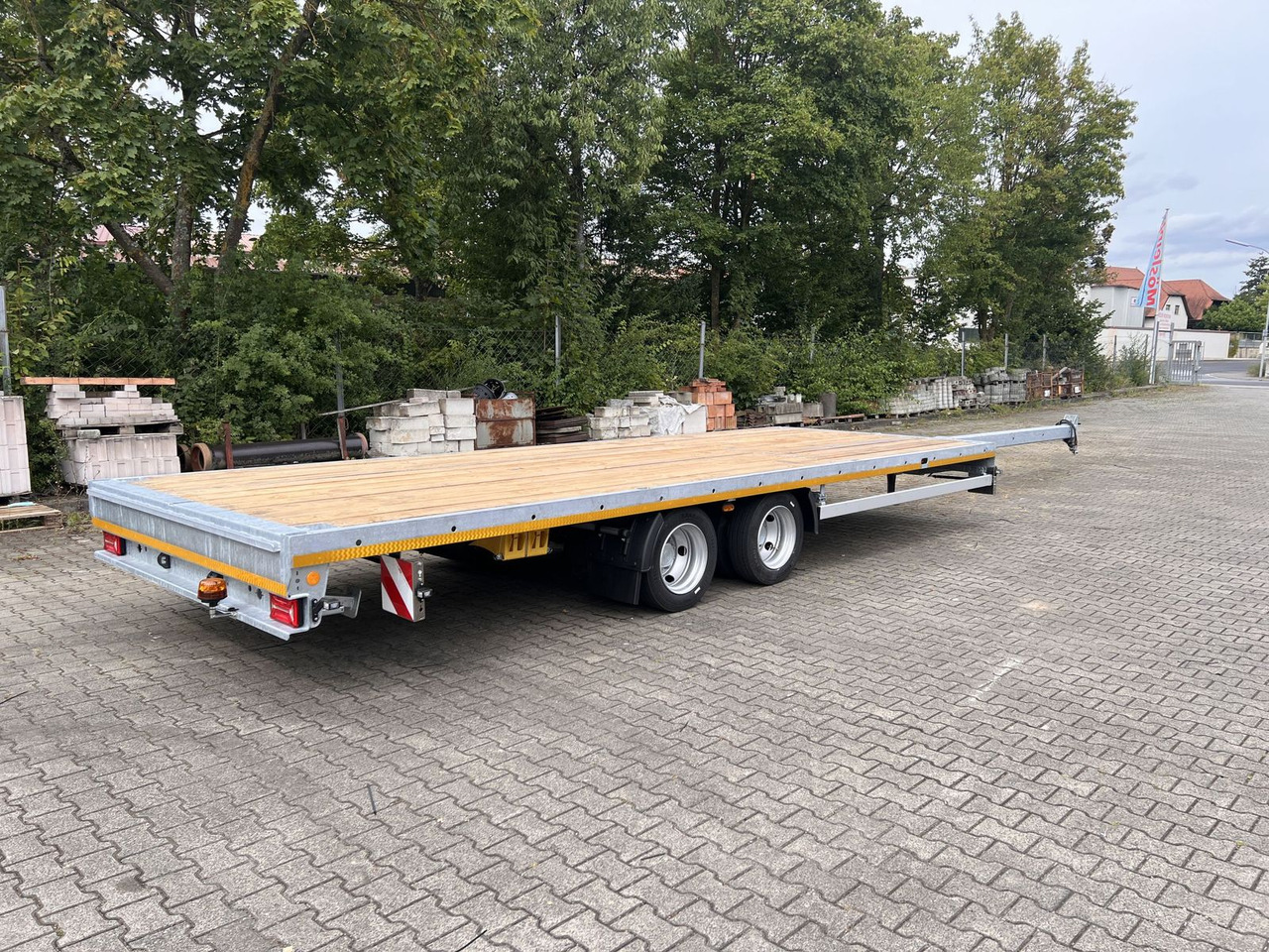 Möslein 13,9 t Tandemanhänger- Tieflader, ausziehbarLuf - Полуприколка: слика 3 Möslein 13,9 t Tandemanhänger- Tieflader, ausziehbarLuf - Полуприколка: слика 3