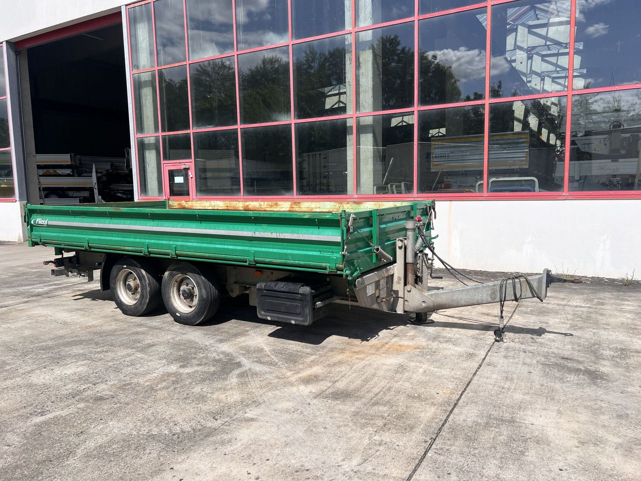 TK Tandemkipper- Tieflader, wenig Benutzt - Кипер приколка: слика 2 TK Tandemkipper- Tieflader, wenig Benutzt - Кипер приколка: слика 2