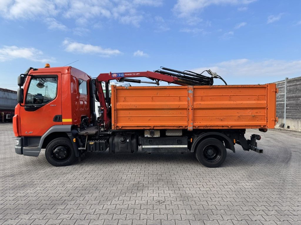 DAF FA LF 180 8t / Abrollkipper, Ladekran Containe - Камион со кука за подигање, Камион со кран: слика 1 DAF FA LF 180 8t / Abrollkipper, Ladekran Containe - Камион со кука за подигање, Камион со кран: слика 1