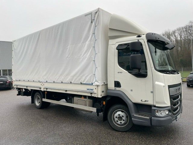 DAF FA LF 210 8t Pritsche/Plane+LBW DAF FA LF 210 8t Pritsche/Plane+LBW - Камион со церада: слика 1 DAF FA LF 210 8t Pritsche/Plane+LBW DAF FA LF 210 8t Pritsche/Plane+LBW - Камион со церада: слика 1