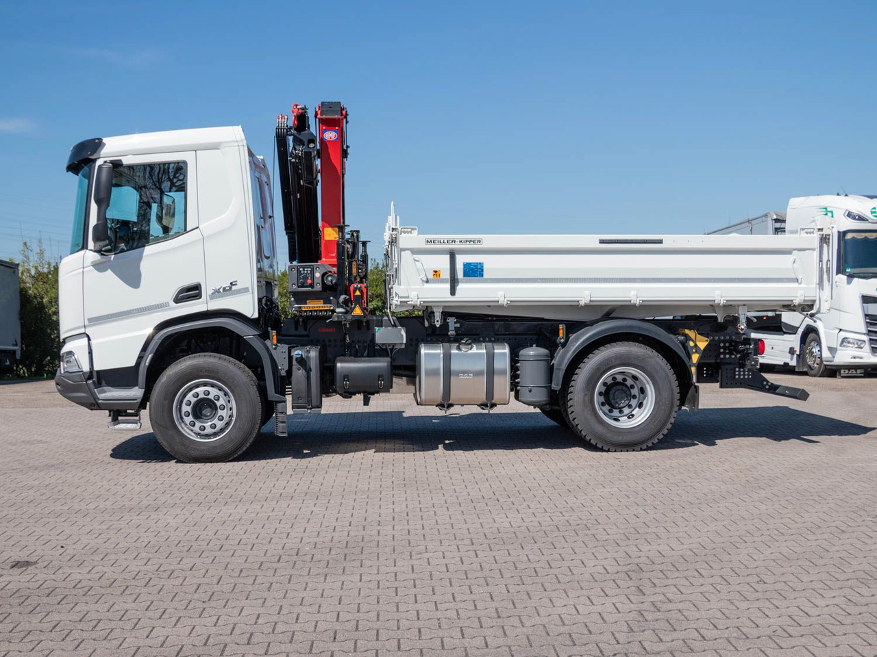 Нов Камион со кран, Кипер DAF FA XDC 370 Krankipper DAF XDC 370 FA Meiller Krankipper HMF: слика 6 Нов Камион со кран, Кипер DAF FA XDC 370 Krankipper DAF XDC 370 FA Meiller Krankipper HMF: слика 6
