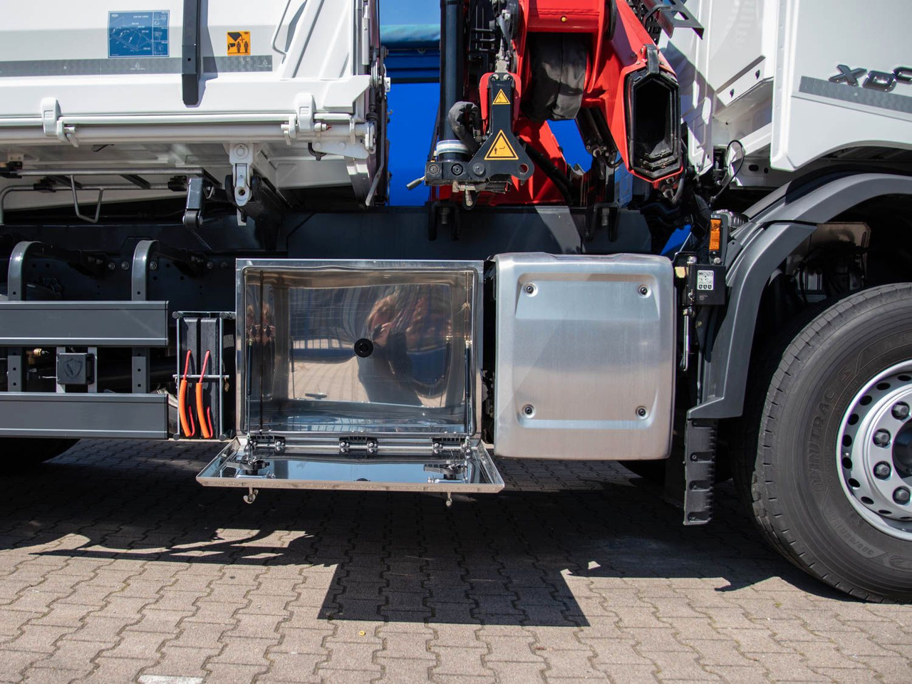 Нов Камион со кран, Кипер DAF FA XDC 370 Krankipper DAF XDC 370 FA Meiller Krankipper HMF: слика 27 Нов Камион со кран, Кипер DAF FA XDC 370 Krankipper DAF XDC 370 FA Meiller Krankipper HMF: слика 27