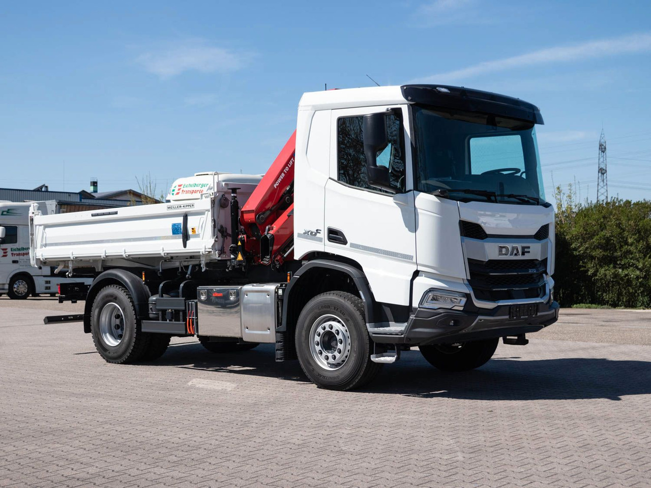 Нов Камион со кран, Кипер DAF FA XDC 370 Krankipper DAF XDC 370 FA Meiller Krankipper HMF: слика 7 Нов Камион со кран, Кипер DAF FA XDC 370 Krankipper DAF XDC 370 FA Meiller Krankipper HMF: слика 7