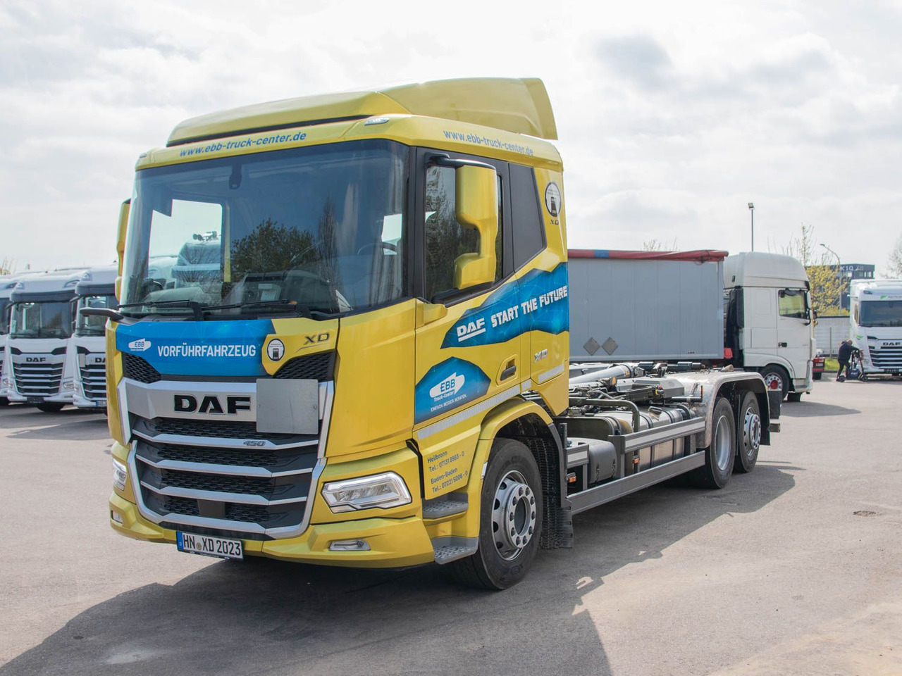 DAF FAN XD 450 SL Meiller Abrollkipper DAF FAN XD 450 SL Meiller Abrollkipper - Камион со кука за подигање: слика 3 DAF FAN XD 450 SL Meiller Abrollkipper DAF FAN XD 450 SL Meiller Abrollkipper - Камион со кука за подигање: слика 3