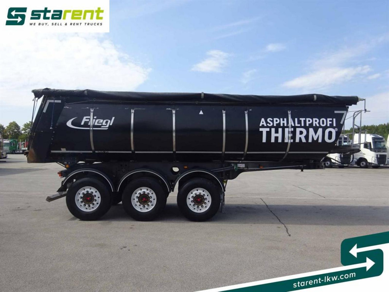 Fliegl 3-Achs Thermomulde 25m³ Liftachse SAF ALCOA - Кипер полуприколка: слика 4 Fliegl 3-Achs Thermomulde 25m³ Liftachse SAF ALCOA - Кипер полуприколка: слика 4