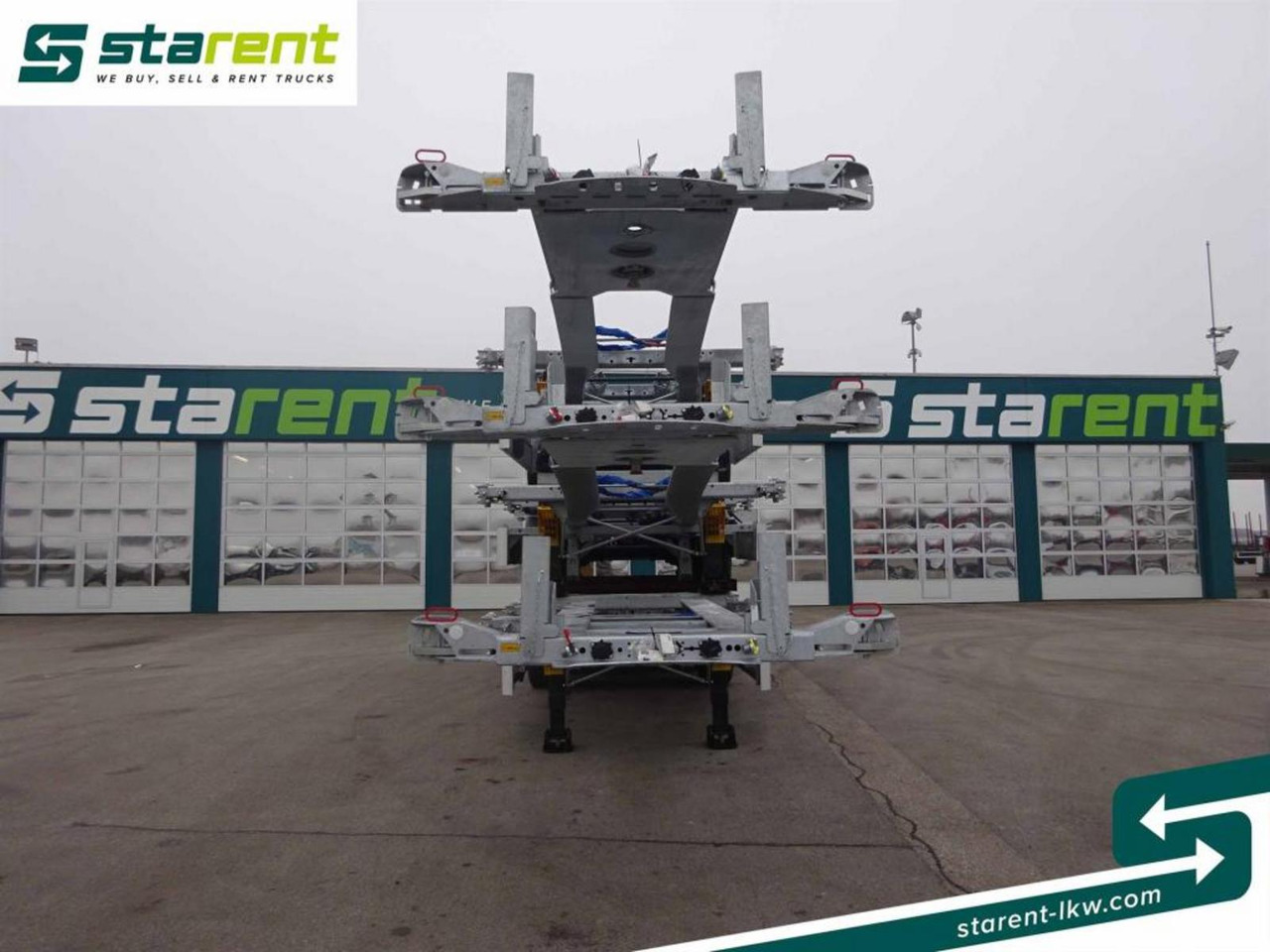 Fliegl Containerchassis ADR, 1x20 / 2x20 / 1x30 / 1x40 - Транспортер на контејнер/ Полуприколка со променливо тело: слика 2 Fliegl Containerchassis ADR, 1x20 / 2x20 / 1x30 / 1x40 - Транспортер на контејнер/ Полуприколка со променливо тело: слика 2
