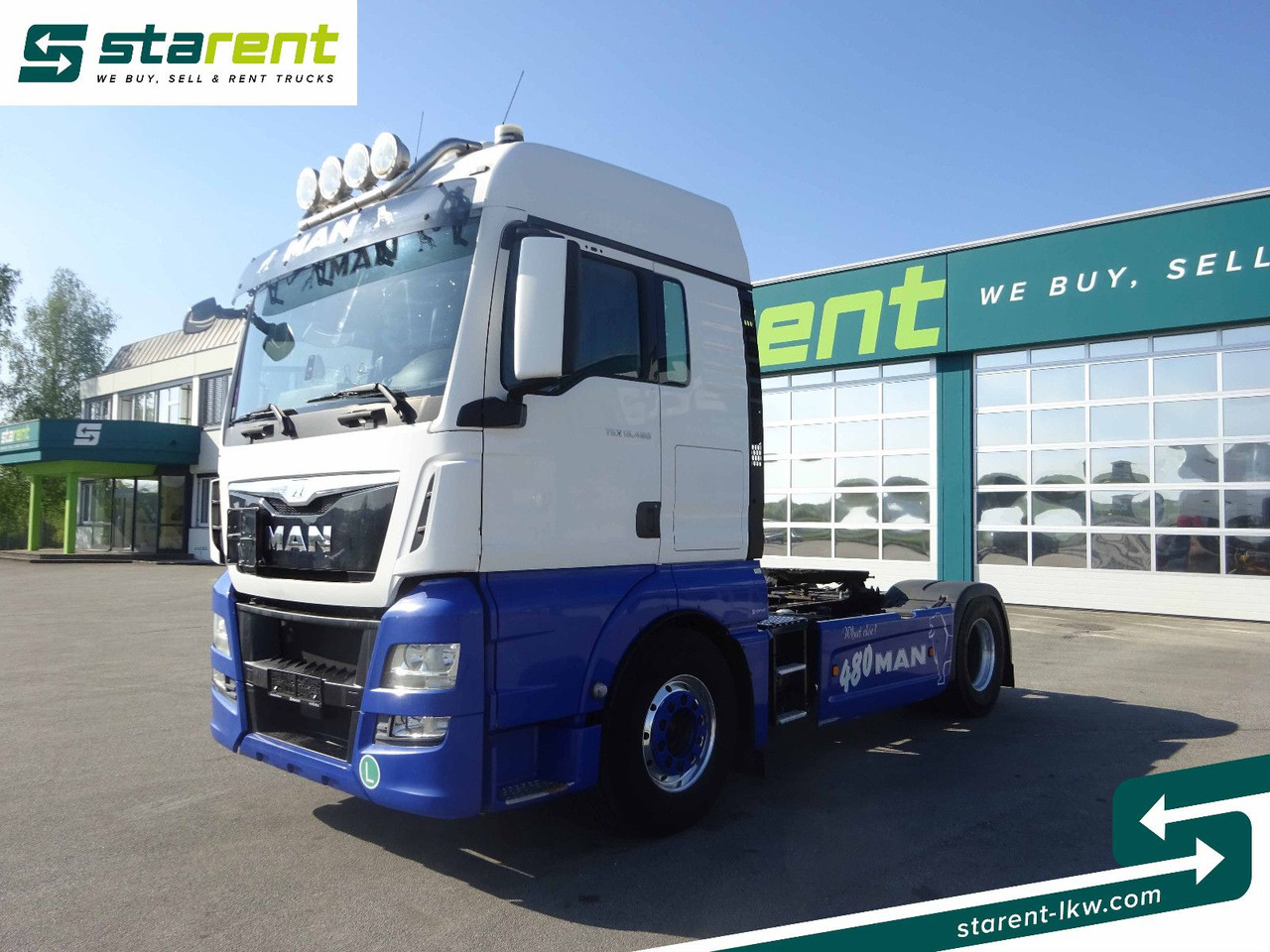 MAN TGX 18.480, 2 Leiter Hydraulik, Retarder, ADR - Камион влекач: слика 1 MAN TGX 18.480, 2 Leiter Hydraulik, Retarder, ADR - Камион влекач: слика 1