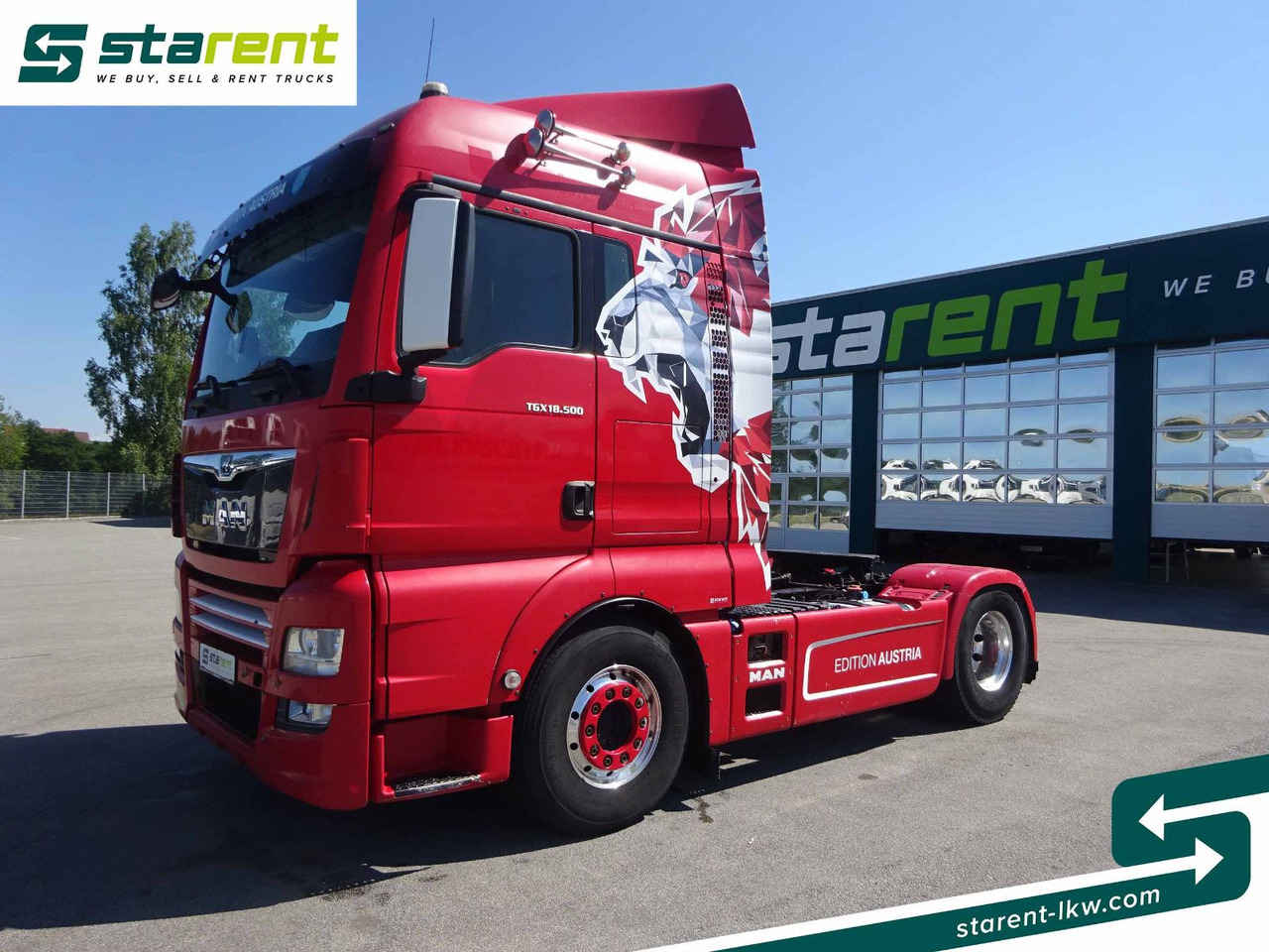MAN TGX 18.500, XLX, 2-Leiter Hydraulik, Retarder - Камион влекач: слика 1 MAN TGX 18.500, XLX, 2-Leiter Hydraulik, Retarder - Камион влекач: слика 1