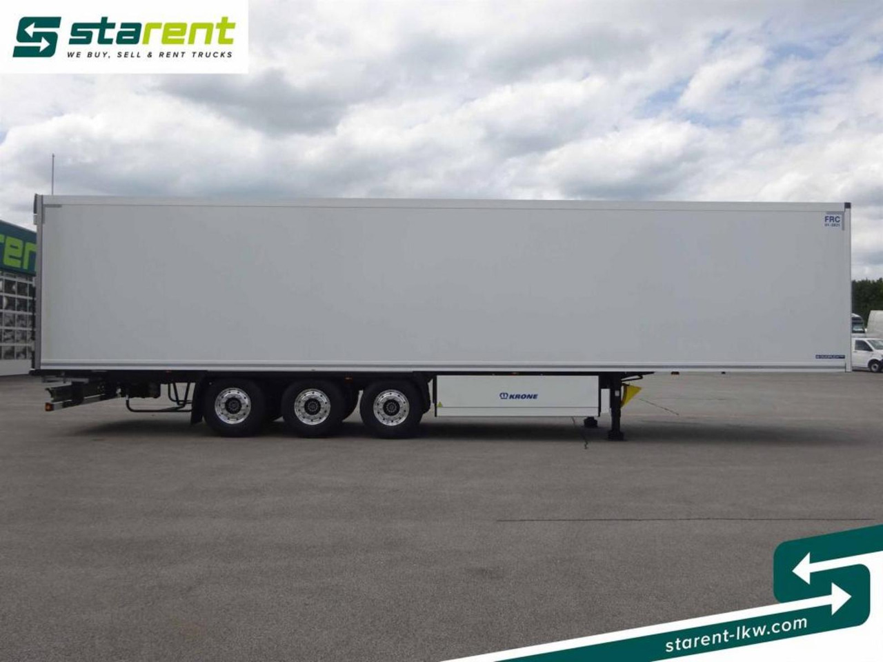 Krone Thermo King SLXi300 Alu Doppel Blumenbreit Lift-A - Полуприколка ладилник: слика 4 Krone Thermo King SLXi300 Alu Doppel Blumenbreit Lift-A - Полуприколка ладилник: слика 4