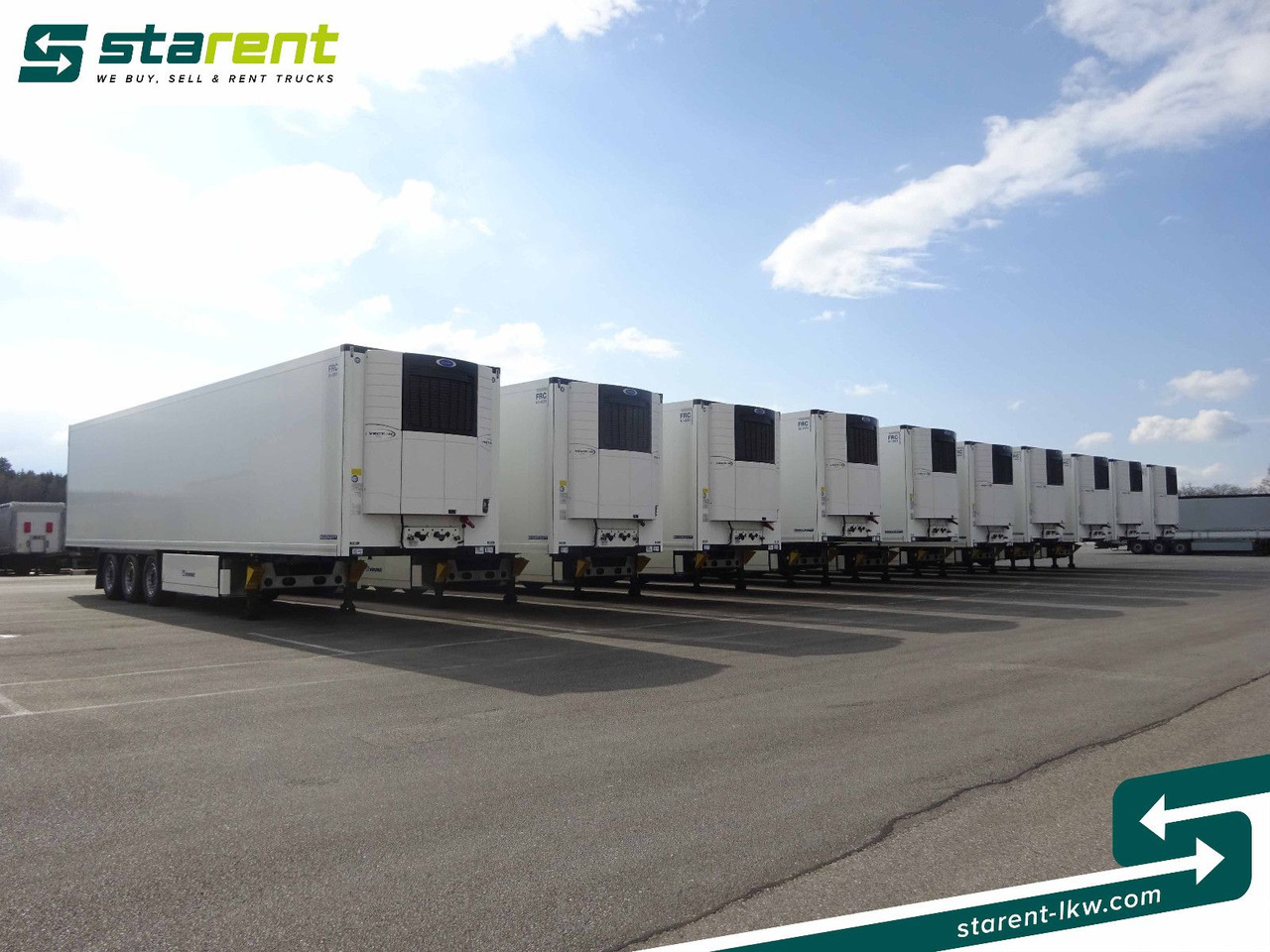 Krone Tiefkühler Carrier Vector 1550, Liftachse - Полуприколка ладилник: слика 3 Krone Tiefkühler Carrier Vector 1550, Liftachse - Полуприколка ладилник: слика 3