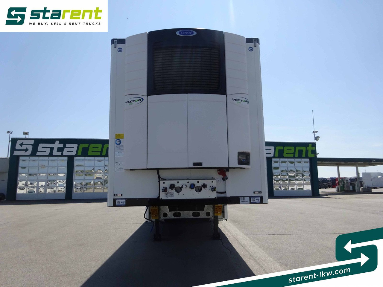 Krone Tiefkühler Carrier Vector 1550, Liftachse - Полуприколка ладилник: слика 2 Krone Tiefkühler Carrier Vector 1550, Liftachse - Полуприколка ладилник: слика 2