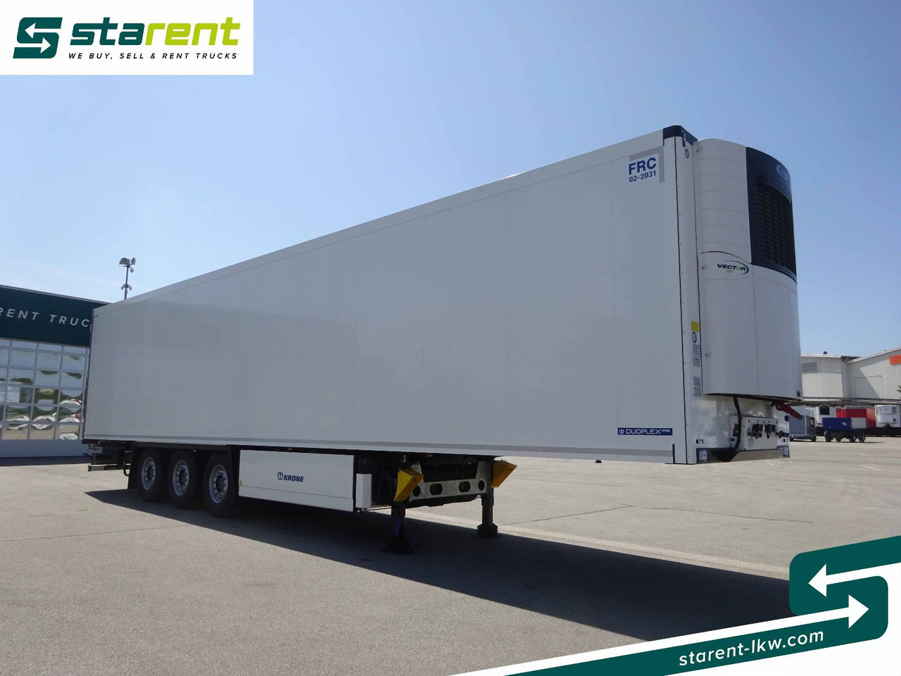 Krone Tiefkühler Carrier Vector 1550, Liftachse - Полуприколка ладилник: слика 3 Krone Tiefkühler Carrier Vector 1550, Liftachse - Полуприколка ладилник: слика 3