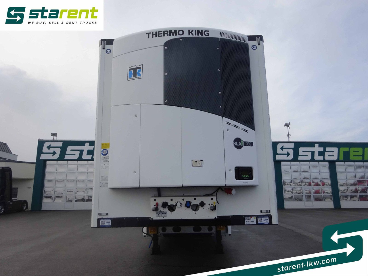 Krone Tiefkühler TK SLXi300 Doppelstock Blumenbreit - Полуприколка сандучар: слика 2 Krone Tiefkühler TK SLXi300 Doppelstock Blumenbreit - Полуприколка сандучар: слика 2