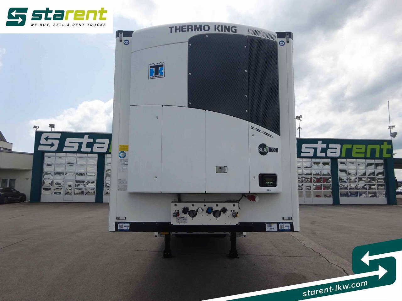 Krone Tiefkühler TK SLXi300 Doppelstock Blumenbreit - Полуприколка сандучар: слика 2 Krone Tiefkühler TK SLXi300 Doppelstock Blumenbreit - Полуприколка сандучар: слика 2