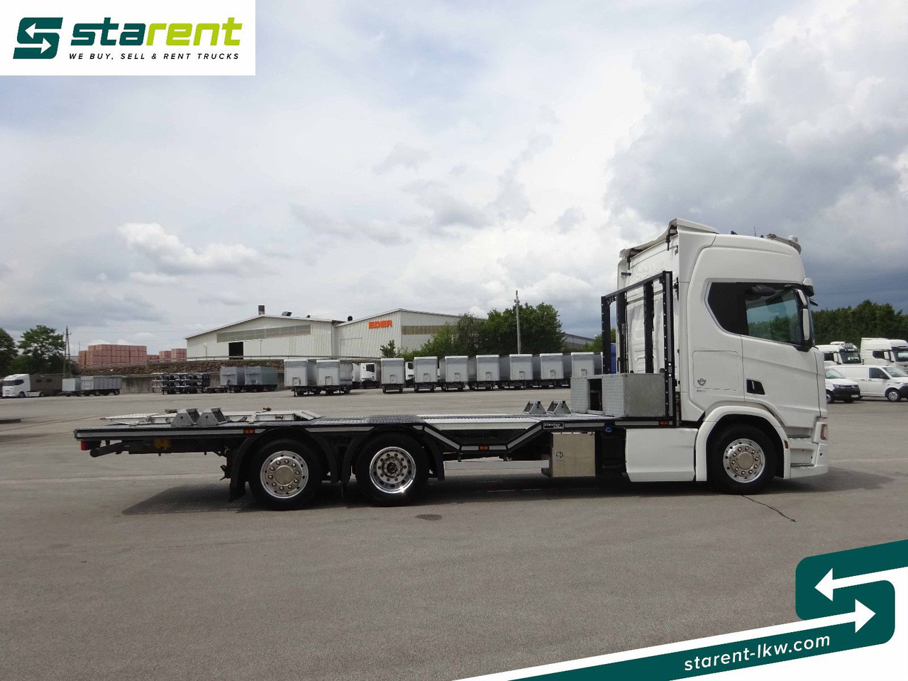 Scania R770 V8 Fahrzeugtransporter, Retarder, Seilwinde - Автотранспортен камион: слика 4 Scania R770 V8 Fahrzeugtransporter, Retarder, Seilwinde - Автотранспортен камион: слика 4
