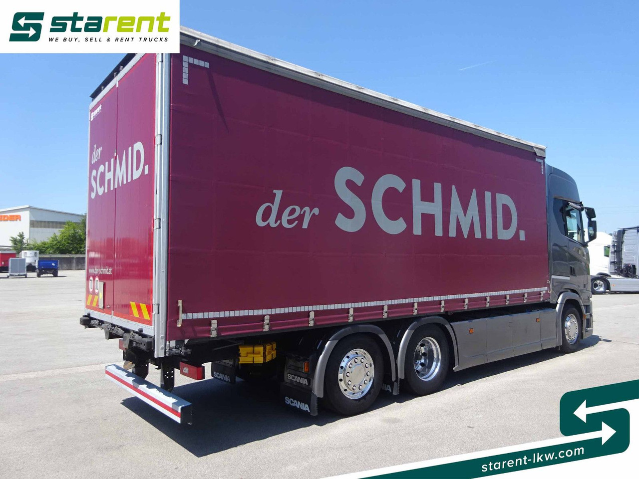 Scania S500 Planen Aufbau Schwarzmüller 6x2, Standklima - Камион со церада: слика 5 Scania S500 Planen Aufbau Schwarzmüller 6x2, Standklima - Камион со церада: слика 5