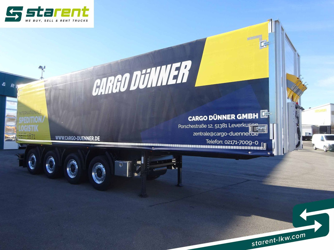 Schmidt Tautliner Coil-Mulde 6.5 Meter, Quick-Slider - Полуприколка со церада: слика 3 Schmidt Tautliner Coil-Mulde 6.5 Meter, Quick-Slider - Полуприколка со церада: слика 3