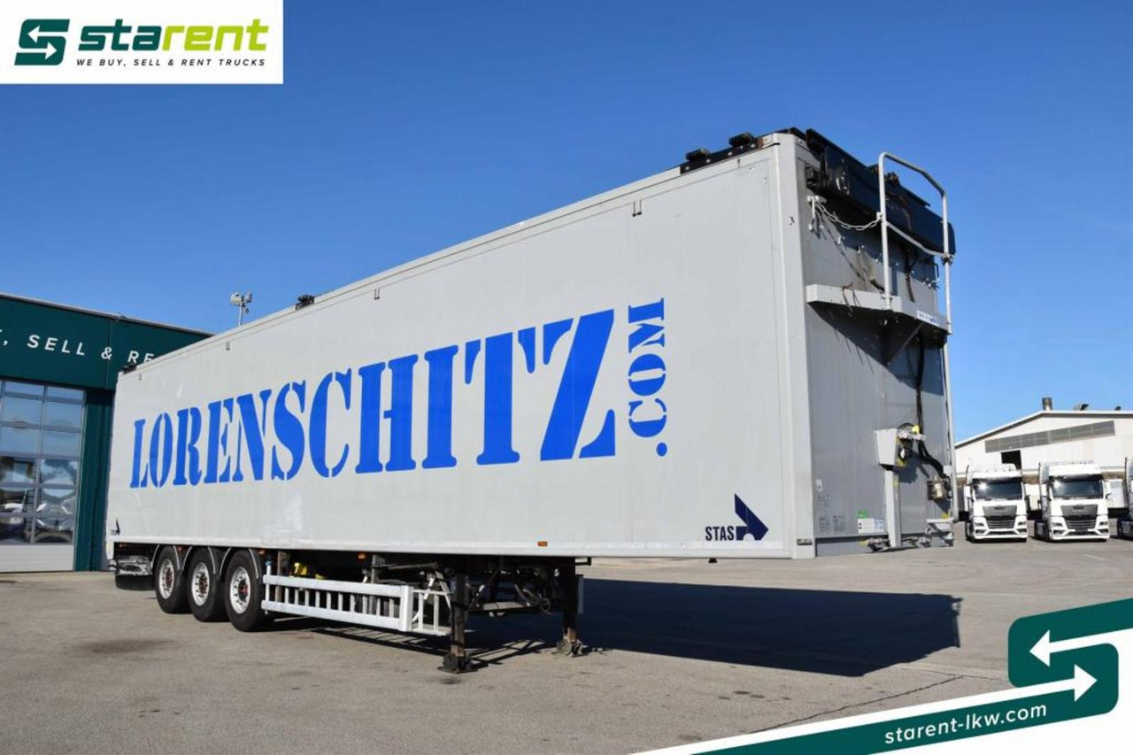 Stas Schubbodenauflieger 92 m³ Funkfernbedienung Lift-A - Полуприколка со подвижен под за истовар: слика 3 Stas Schubbodenauflieger 92 m³ Funkfernbedienung Lift-A - Полуприколка со подвижен под за истовар: слика 3