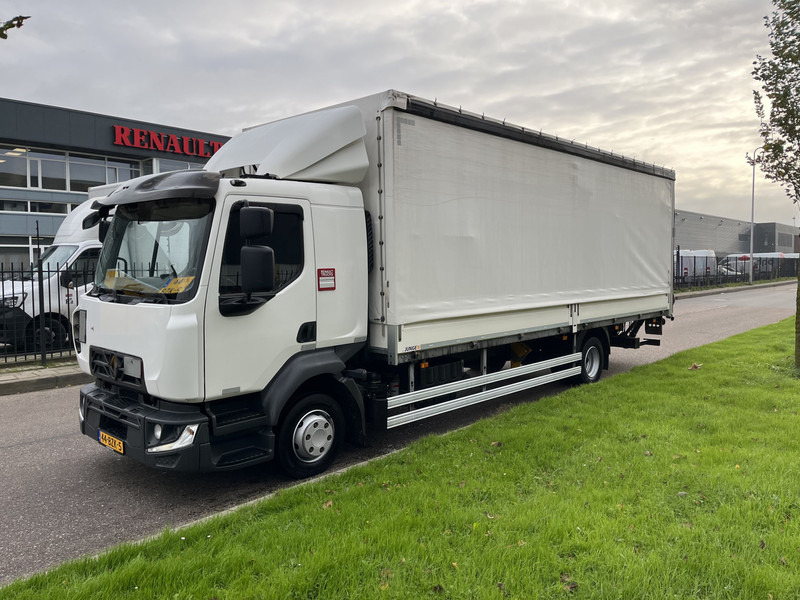 Renault D 240 4X2, Global cabine, Euro 6, Airco , laadklep 1500 kg - Камион со церада: слика 1 Renault D 240 4X2, Global cabine, Euro 6, Airco , laadklep 1500 kg - Камион со церада: слика 1