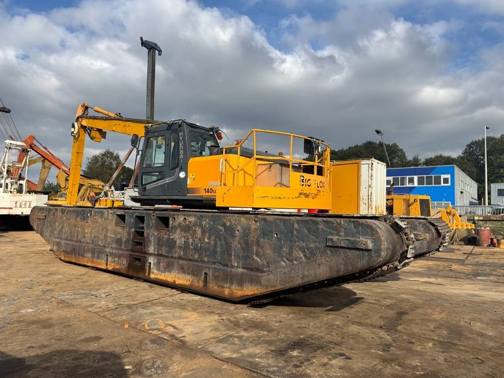 Hyundai Robex 140 LC-7 A BIGFLOAT AMPHIBIOUS EXCAVATOR - Амфибиски багер: слика 3 Hyundai Robex 140 LC-7 A BIGFLOAT AMPHIBIOUS EXCAVATOR - Амфибиски багер: слика 3