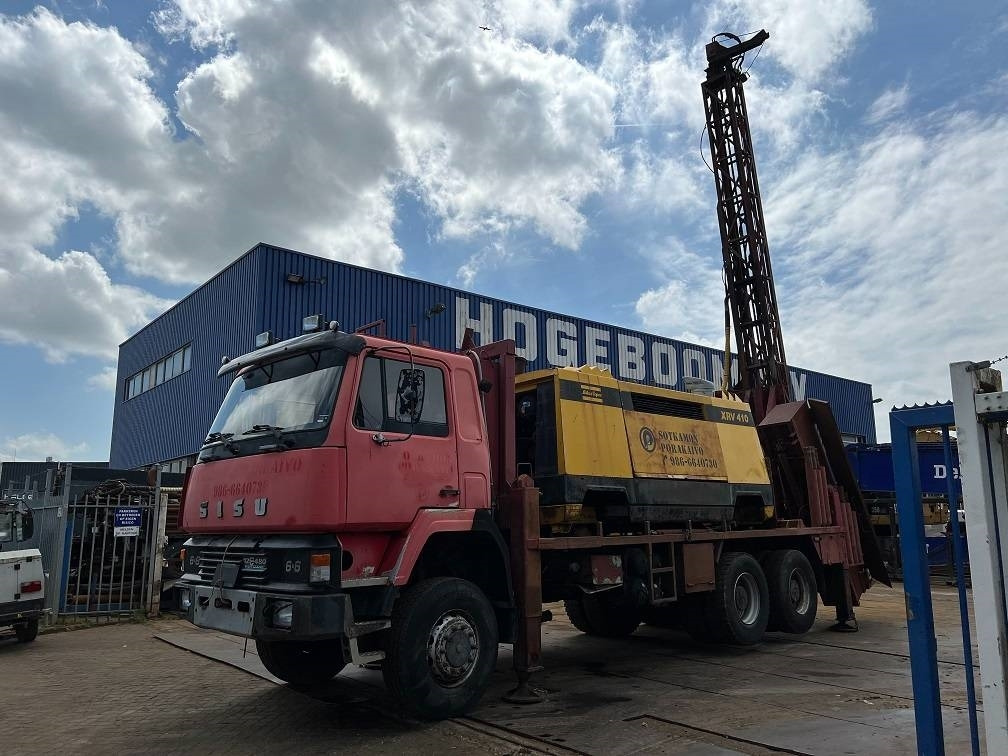 Машина за бушење Sisu 12E480 6X6 WATER WELL DRILL ATLAS COPCO XRV410 (50: слика 7