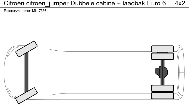 Товарно комбе Citroën citroen_jumper Dubbele cabine + laadbak Euro 6: слика 17