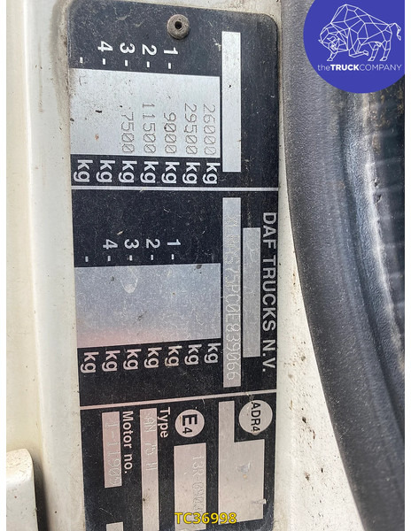 DAF CF 75 310 - Камион за ѓубре: слика 3 DAF CF 75 310 - Камион за ѓубре: слика 3