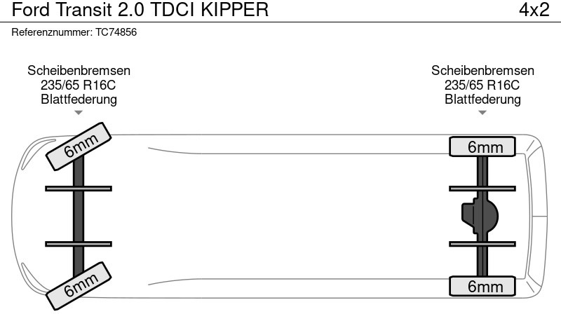 Ford Transit 2.0 TDCI KIPPER - Комби кипер: слика 5 Ford Transit 2.0 TDCI KIPPER - Комби кипер: слика 5