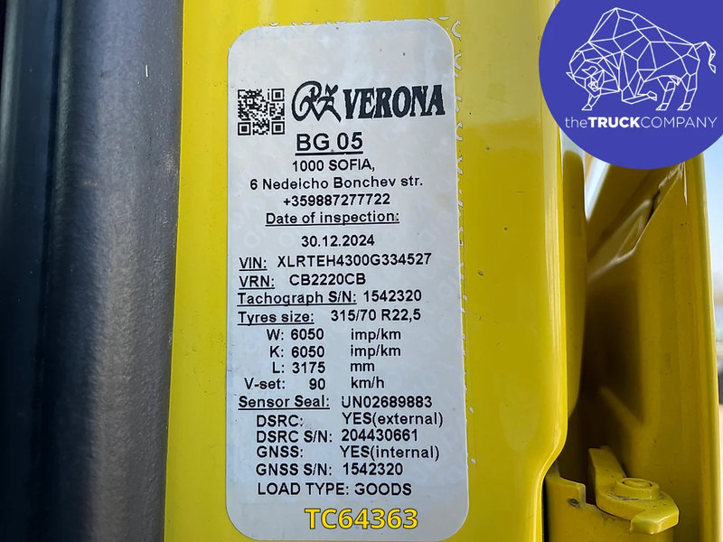 Лизинг на DAF XF Euro6 430 DAF XF Euro6 430: слика 13