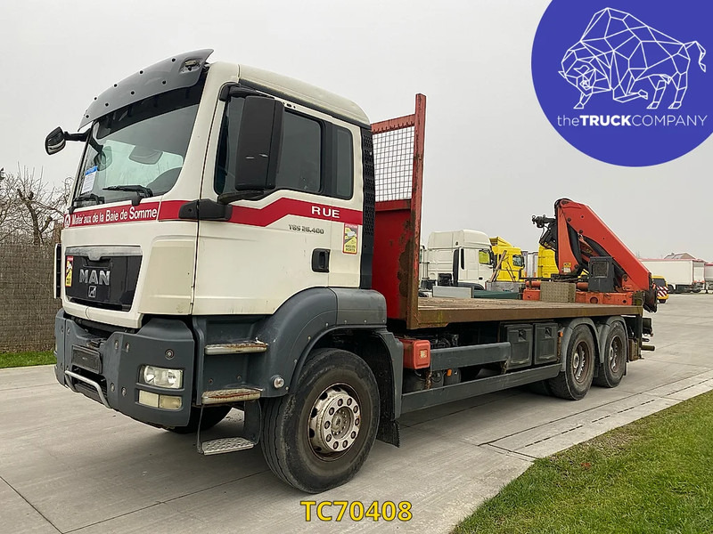 MAN TGS 400 - Камион со платформа: слика 1 MAN TGS 400 - Камион со платформа: слика 1