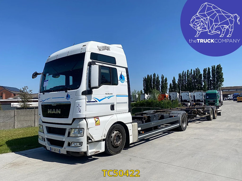 MAN TGX 440 - Транспортер на контејнер/ Камион со променливо тело: слика 1 MAN TGX 440 - Транспортер на контејнер/ Камион со променливо тело: слика 1